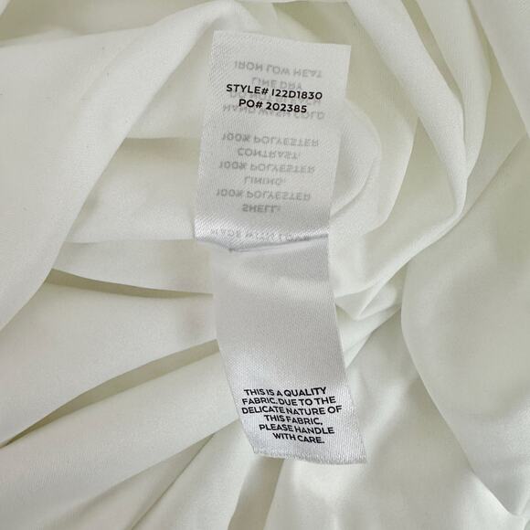 Lulus Radiant Romance White Tie Strap Maxi Dress Formal Bridal Wedding XL NWT - Picture 9 of 13